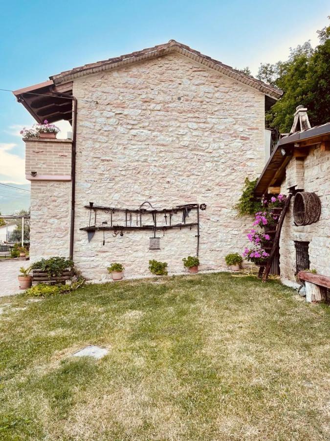 B&B Il Poggetto Serra SantʼAbbondio Kültér fotó