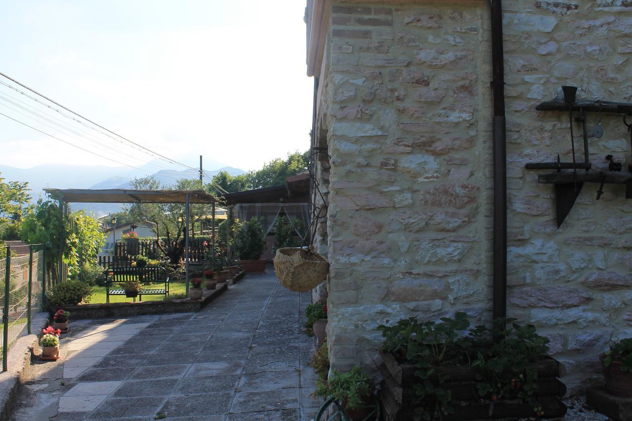 B&B Il Poggetto Serra SantʼAbbondio Kültér fotó
